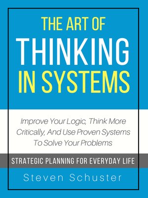 cover image of The Art of Thinking in Systems